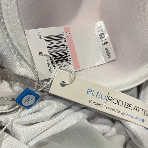 Bleu Rod Beattie Lush Life Shirred Swimsuit NEW size 10 - Picture 8 of 9